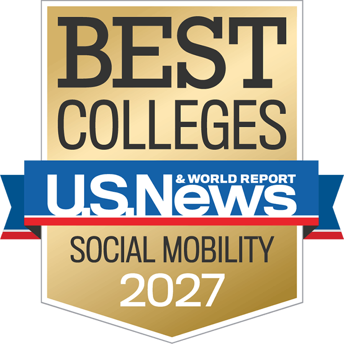 US News Badge Education Colleges Social Mobility 2027