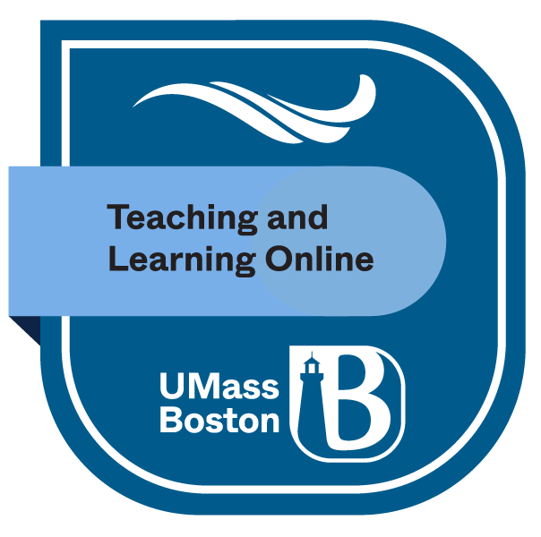 Teaching & Learning Online Badge