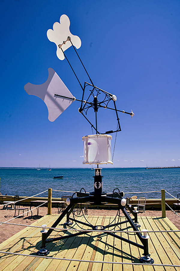 Andrew Mowbray’s Wind Driven Drawing Machine